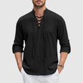 Lorenzo Vitali Valor Linen Shirt Ash & Harbor