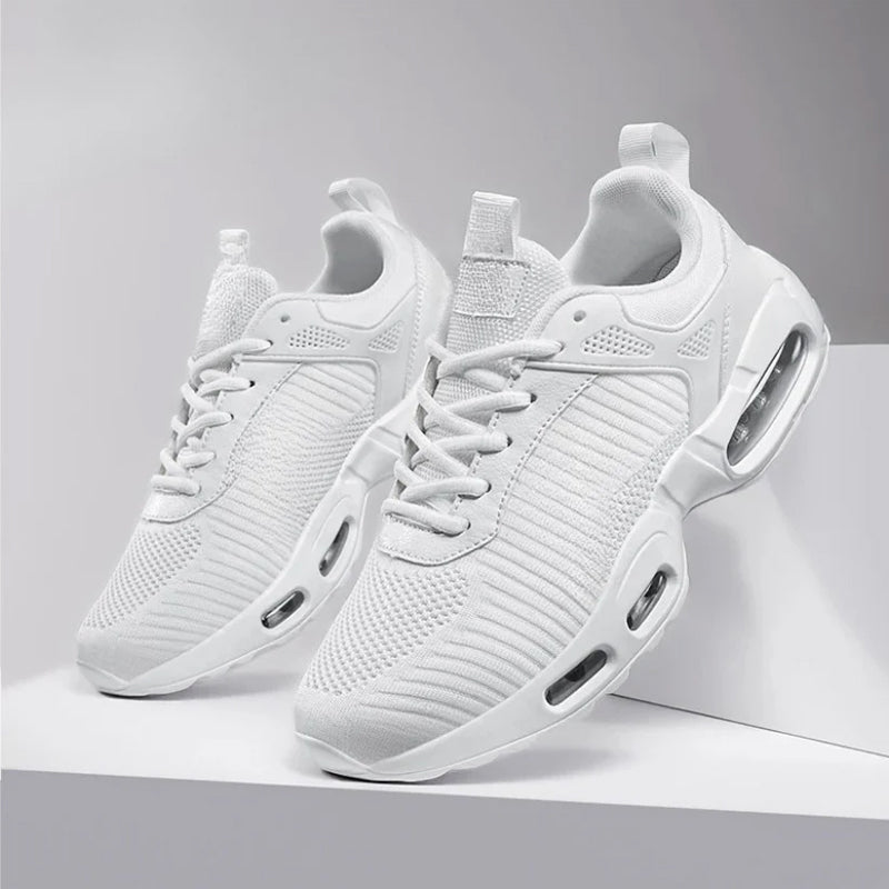 Lorenzo Vitali Athletic Sneakers with Mesh Upper Ash & Harbor