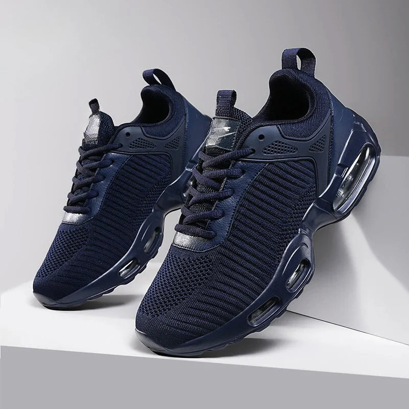 Lorenzo Vitali Athletic Sneakers with Mesh Upper Ash & Harbor