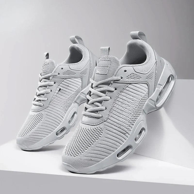 Lorenzo Vitali Athletic Sneakers with Mesh Upper Ash & Harbor