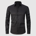 Lorenzo Vitali Formal Long-Sleeve Shirt Ash & Harbor