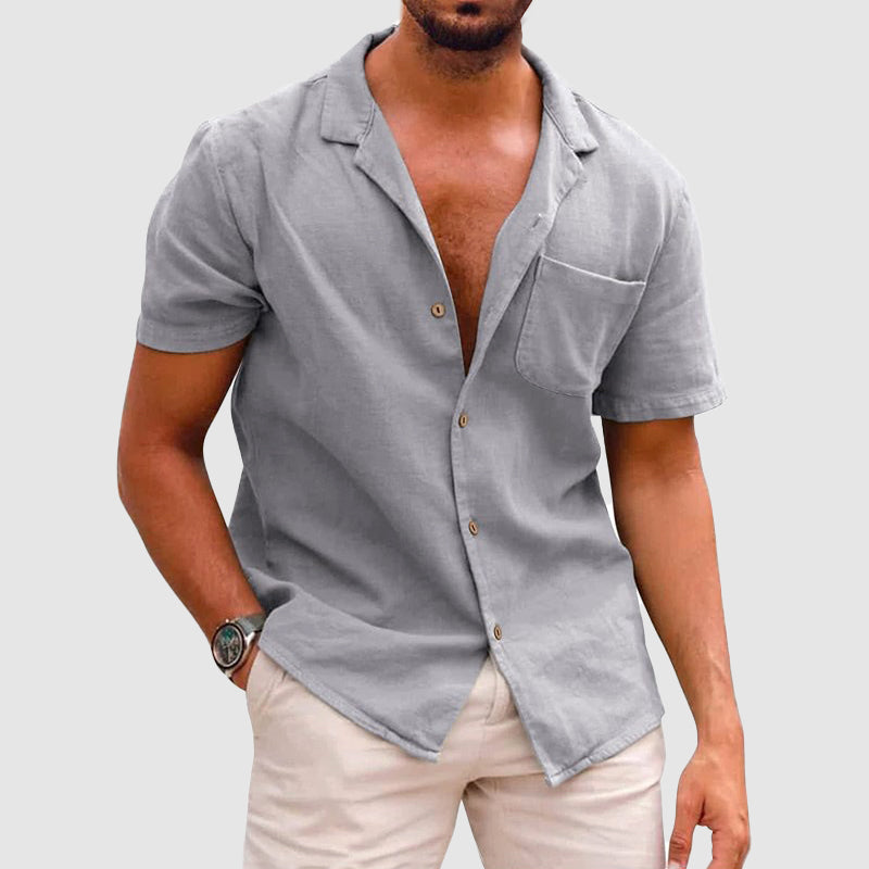 Lorenzo Vitali Jameson Polo Shirt Ash & Harbor