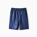 Lorenzo Vitali Lusso Linen Shorts Ash & Harbor