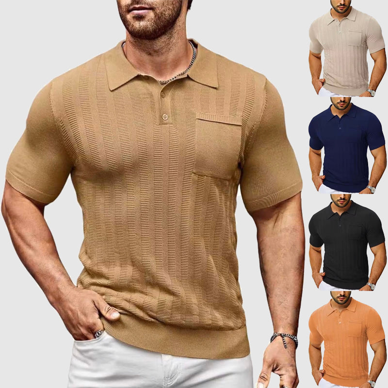 Lorenzo Vitali Tuscany Polo Shirt Ash & Harbor