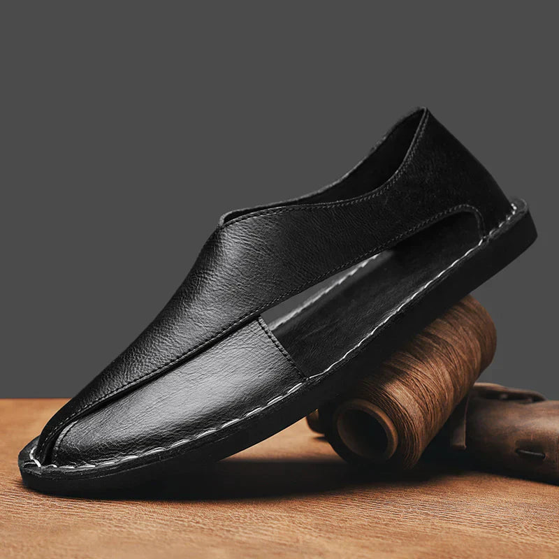 Solevo Leather Loafers