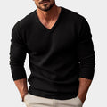 Men’s Everyday V-Neck Knit Sweater Ash & Harbor