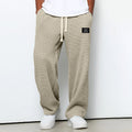 Men’s Waffle Knit Jogger Pants with Drawstring Waist Ash & Harbor