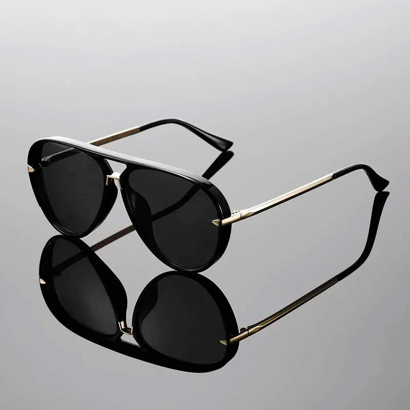 Modern Cut Aviator Sunglasses Cole Hampton