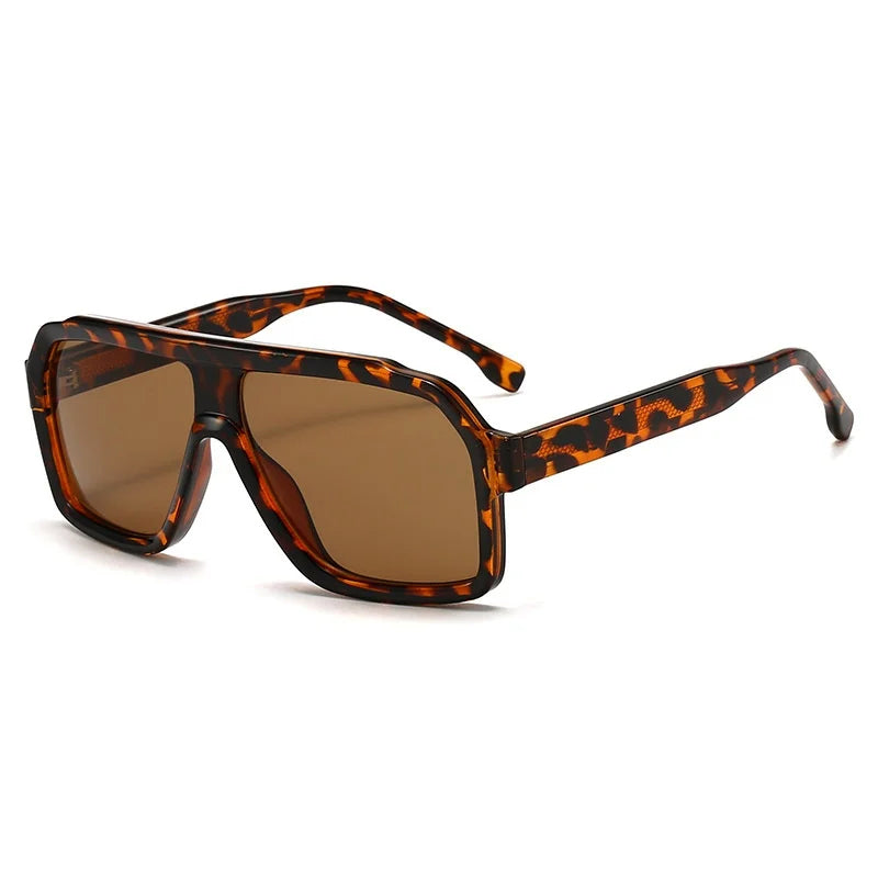 Retro Oversized Sunglasses with Square Lenses Cole Hampton