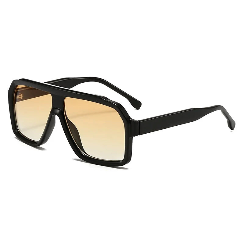 Retro Oversized Sunglasses with Square Lenses Cole Hampton