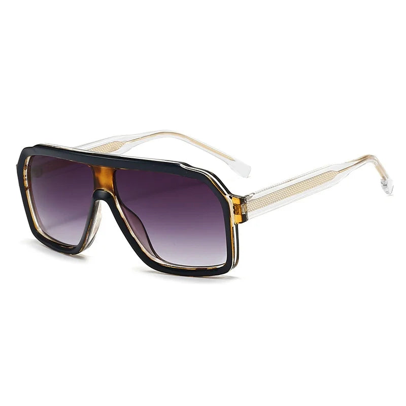 Retro Oversized Sunglasses with Square Lenses Cole Hampton