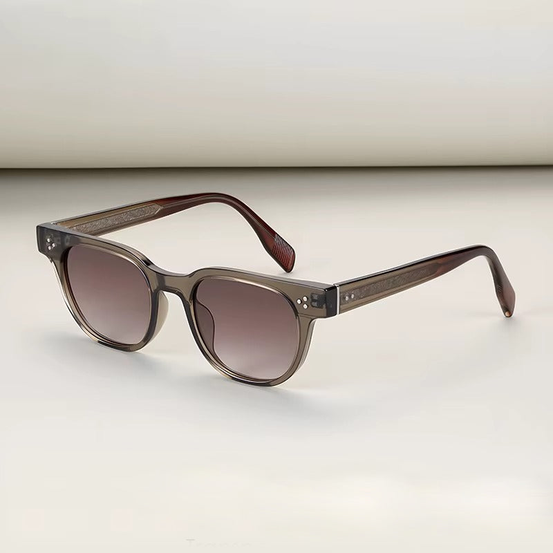 Retro Square Sunglasses with Clean Lines Cole Hampton