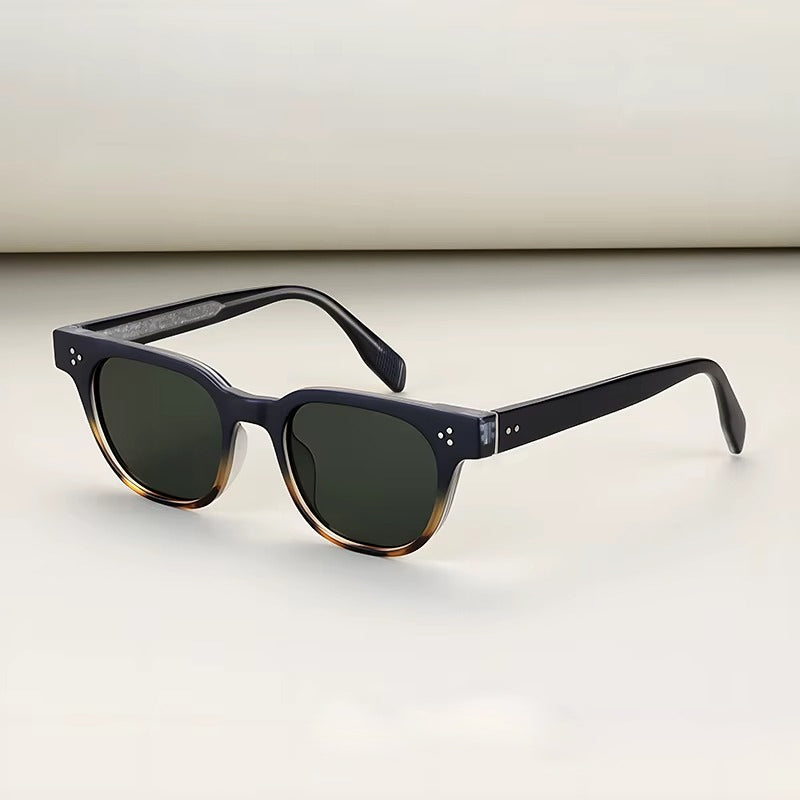 Retro Square Sunglasses with Clean Lines Cole Hampton