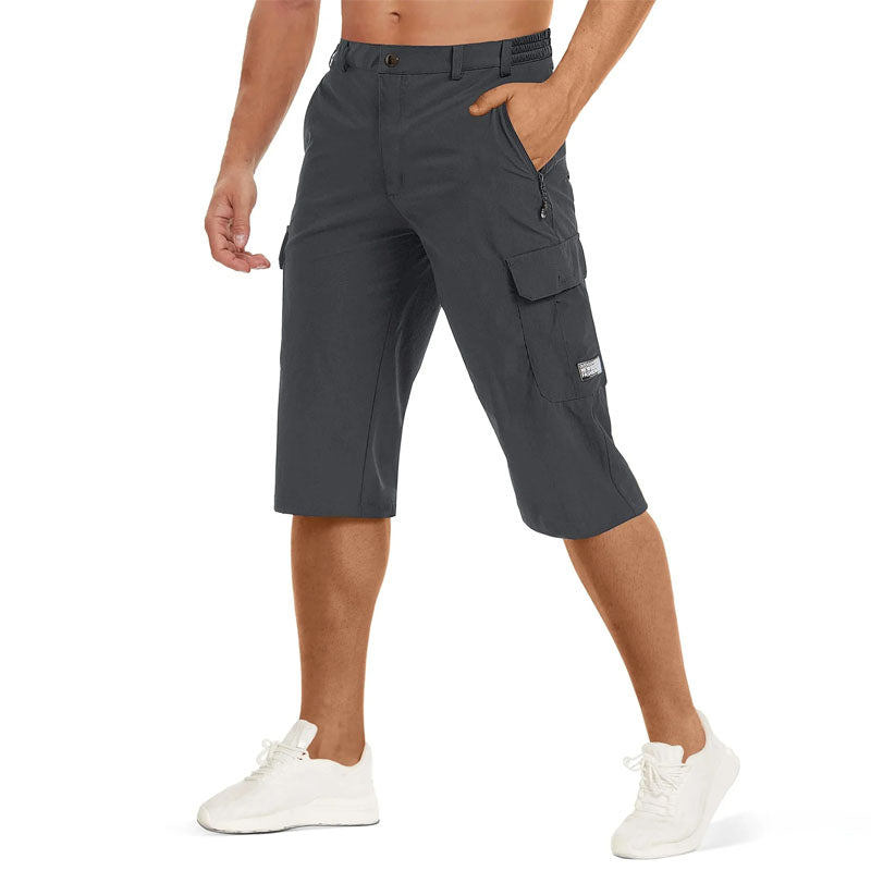 Roberto Russo Hiking Cargo Shorts Ash & Harbor