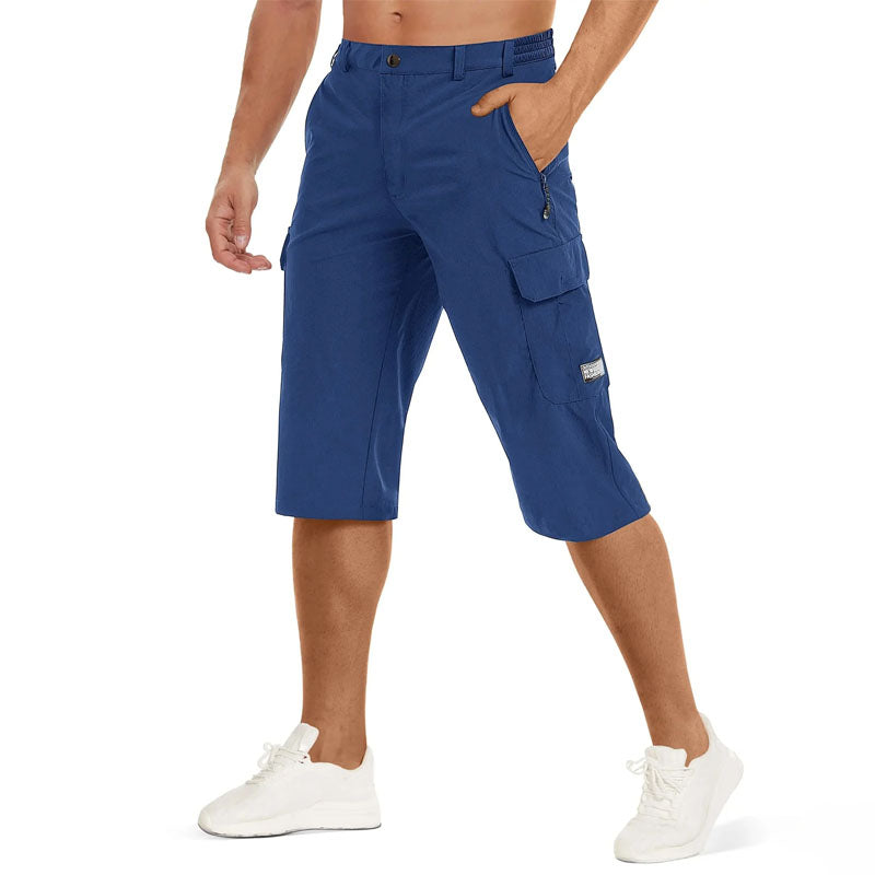 Roberto Russo Hiking Cargo Shorts Ash & Harbor