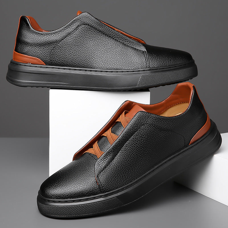 Roberto Russo Low-Top Sneakers with Elastic Lace Ash & Harbor