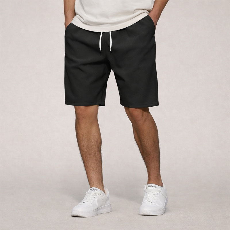 Roberto Russo Mid-Length Casual Shorts Ash & Harbor