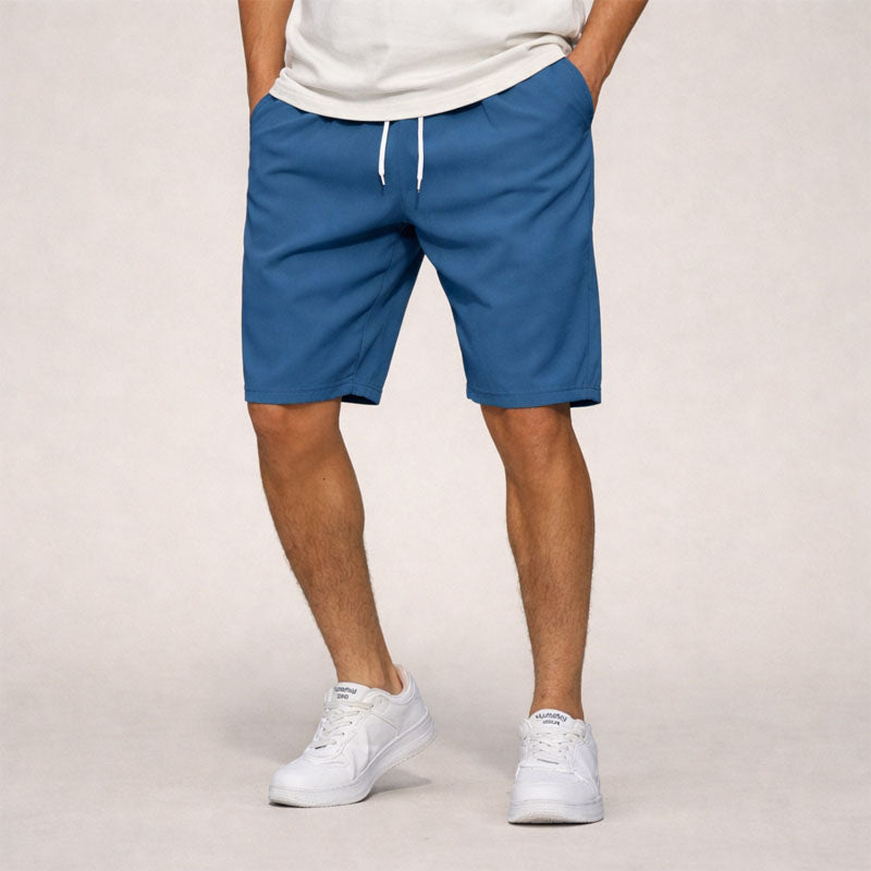 Roberto Russo Mid-Length Casual Shorts Ash & Harbor