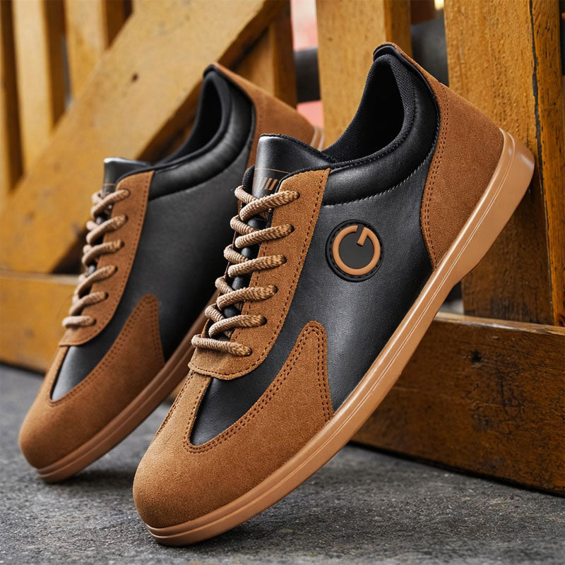 Roberto Russo Minimal Low-Top Sneakers Ash & Harbor