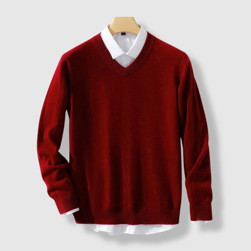 Roberto Russo Opulent Cashmere Sweater Ash & Harbor