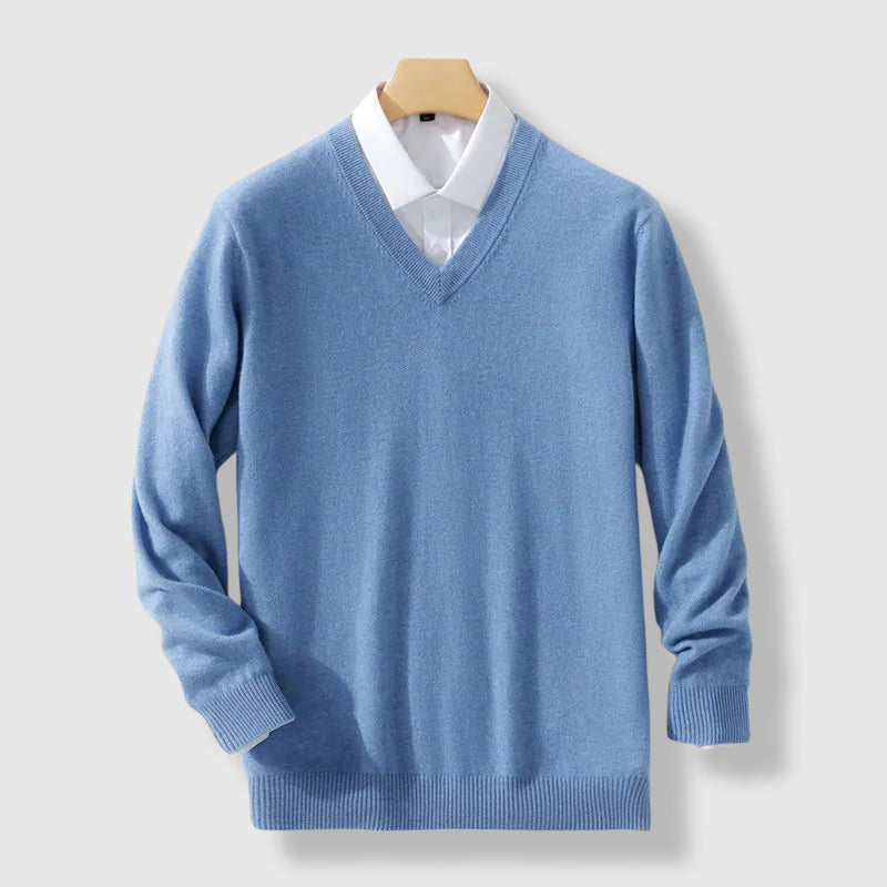 Roberto Russo Opulent Cashmere Sweater Ash & Harbor