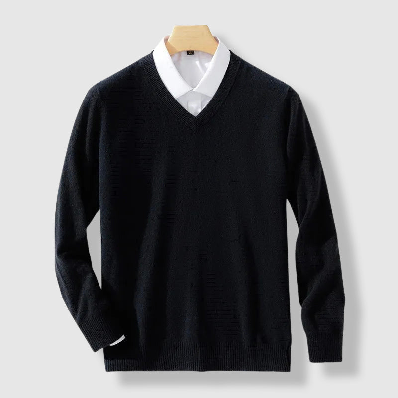 Roberto Russo Opulent Cashmere Sweater Ash & Harbor