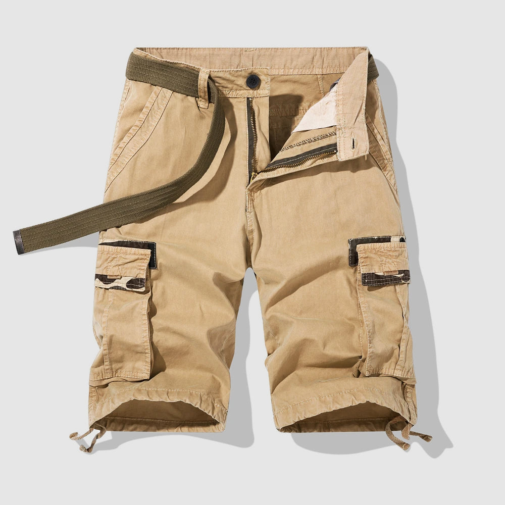 Roberto Russo Safari Cargo Shorts Ash & Harbor