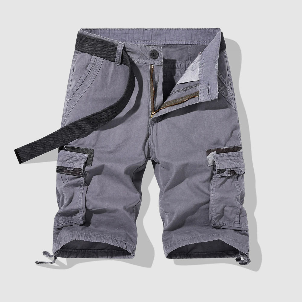 Roberto Russo Safari Cargo Shorts Ash & Harbor