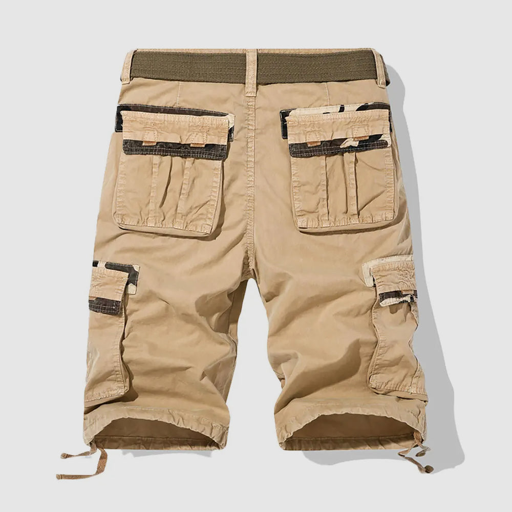 Roberto Russo Safari Cargo Shorts Ash & Harbor