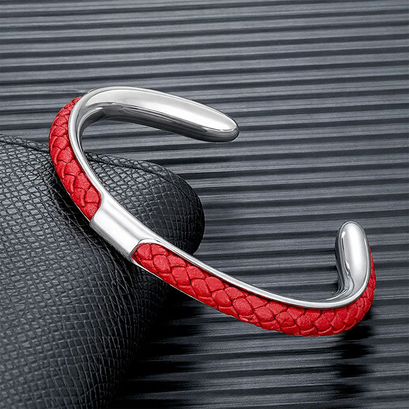 Roberto Russo Woven Cord Open Bracelet Cole Hampton