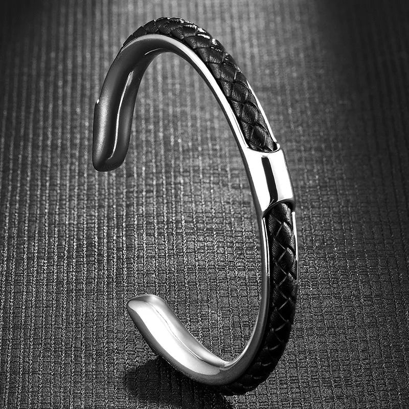 Roberto Russo Woven Cord Open Bracelet Cole Hampton