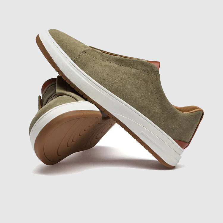 Roberto Russo Casual Suede Sneakers Ash & Harbor