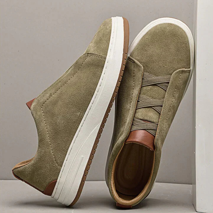 Roberto Russo Casual Suede Sneakers Ash & Harbor