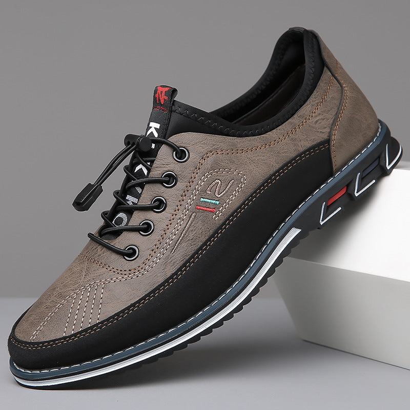 Roberto Russo Leather Lace-Up Shoes Ash & Harbor