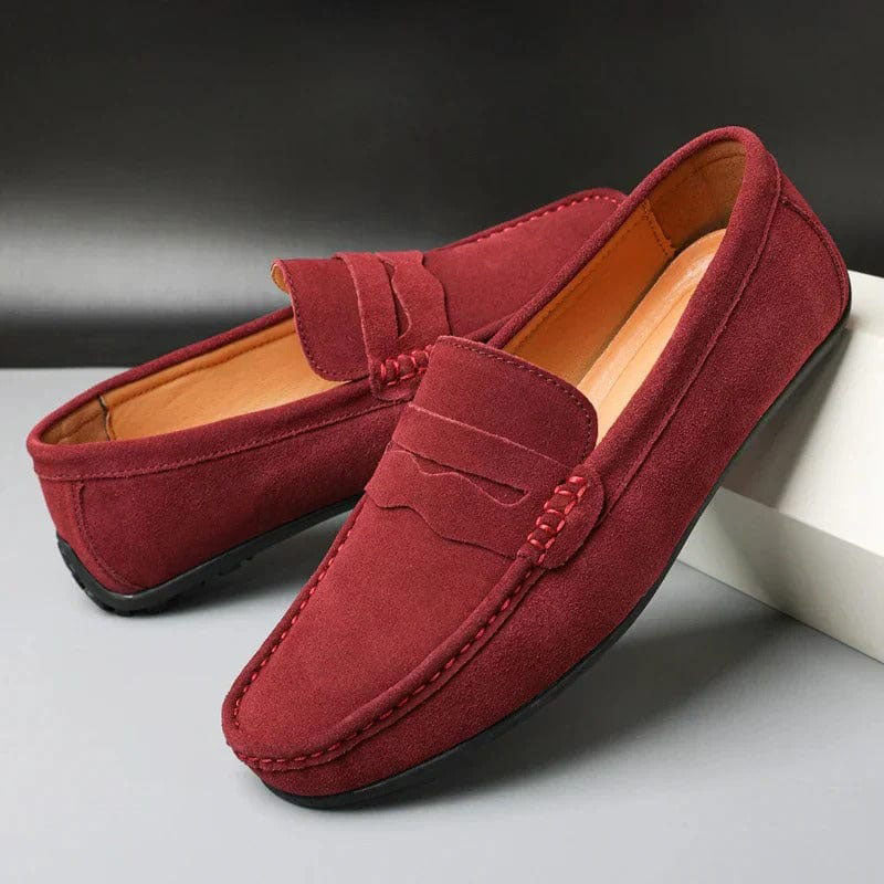 Roberto Russo Loafers with Moc Toe Stitching Ash & Harbor