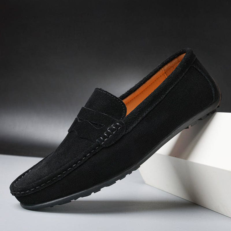 Roberto Russo Loafers with Moc Toe Stitching Ash & Harbor
