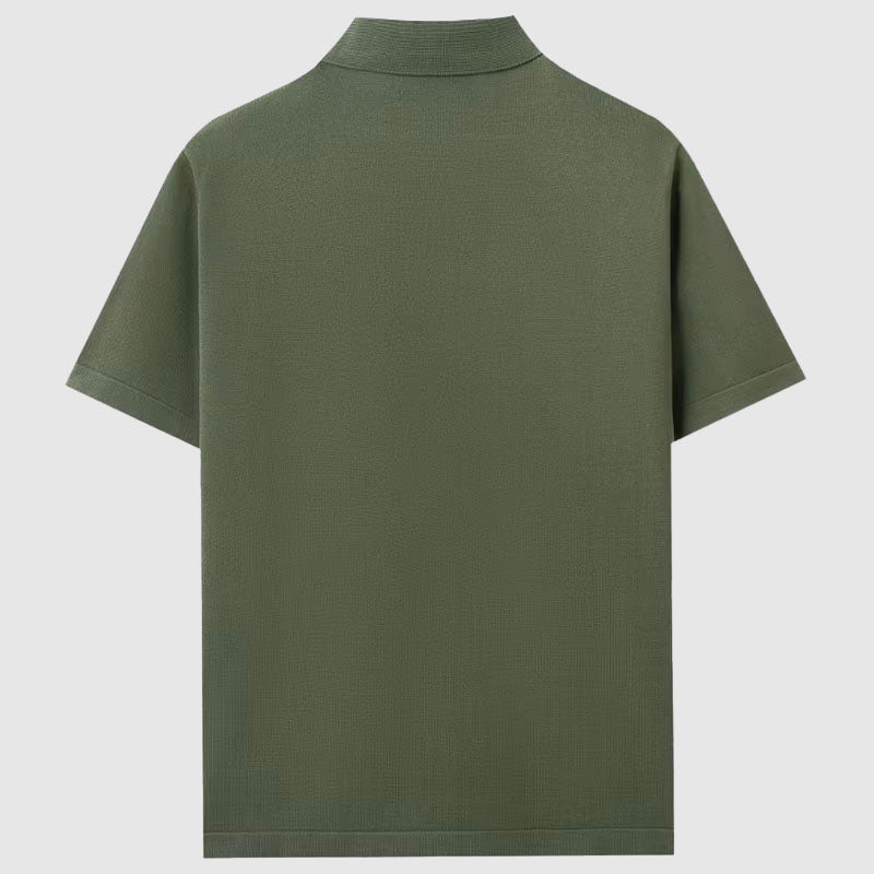Roberto Russo Summer Knitted Shirt Ash & Harbor