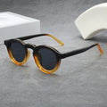 Round Frame Sunglasses with Color-Tinted Lenses Cole Hampton
