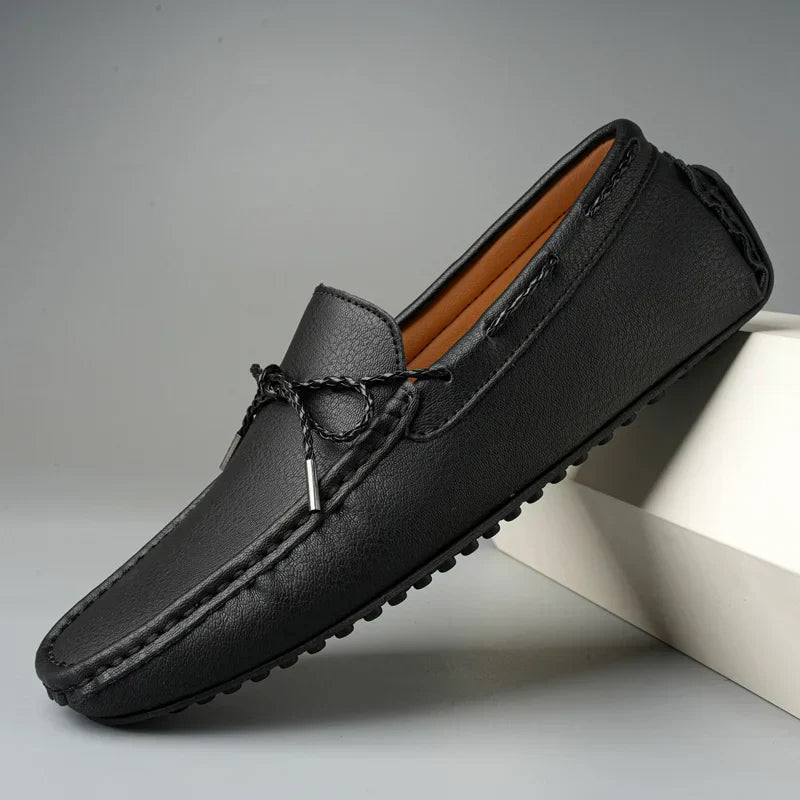 Alviero Leather Loafers