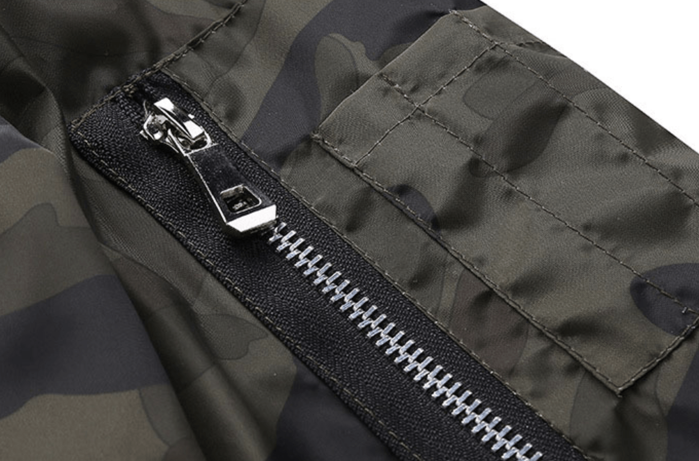 Stealth Jacket – Men's Windbreaker Bomber – Rib-Knit Collar Lightweight Cole Hampton