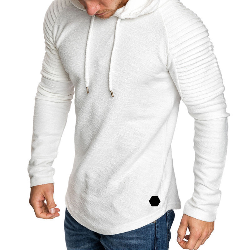 Slim Fit Autumn Casual Hoodie for Men Ash & Harbor