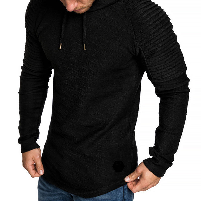 Slim Fit Autumn Casual Hoodie for Men Ash & Harbor