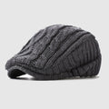 Cable Knit Cap with Fleece Lining Cole Hampton