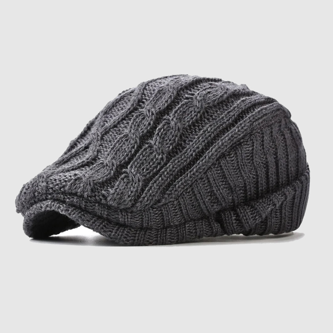 Cable Knit Cap with Fleece Lining Cole Hampton