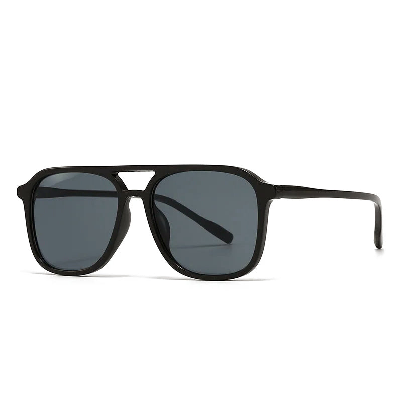 Soft Square Sunglasses with Double Bridge Cole Hampton