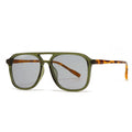 Soft Square Sunglasses with Double Bridge Cole Hampton