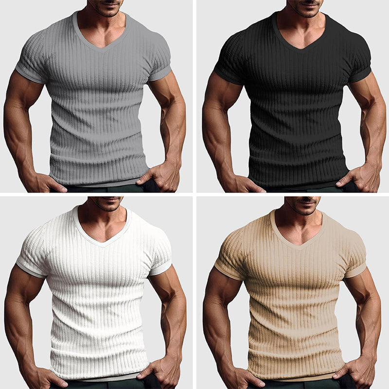 The Urban Stripe T-Shirt by Alessandro Veneti Ash & Harbor