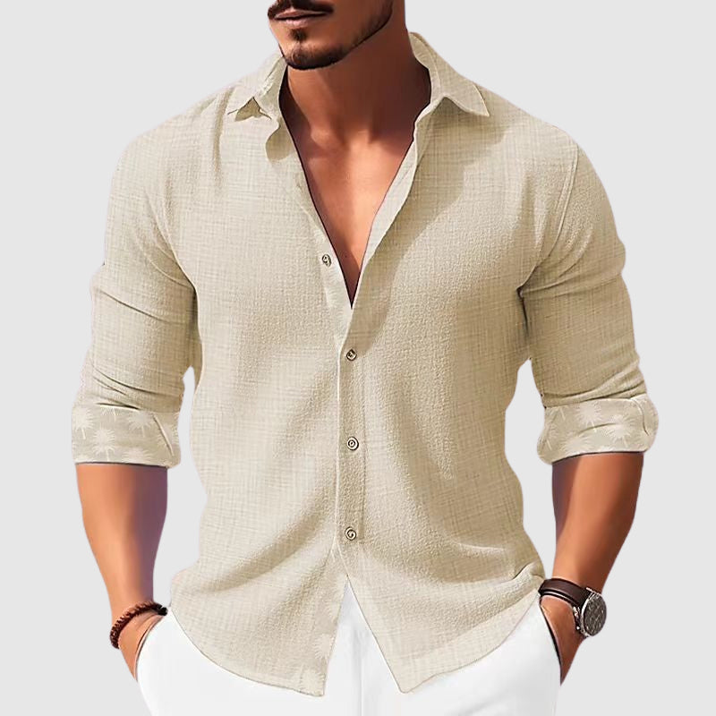 Theodore Willow Adriatic Casual Shirt Ash & Harbor