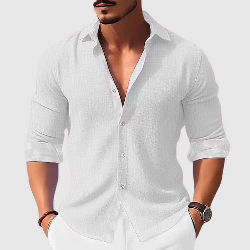 Theodore Willow Adriatic Casual Shirt Ash & Harbor