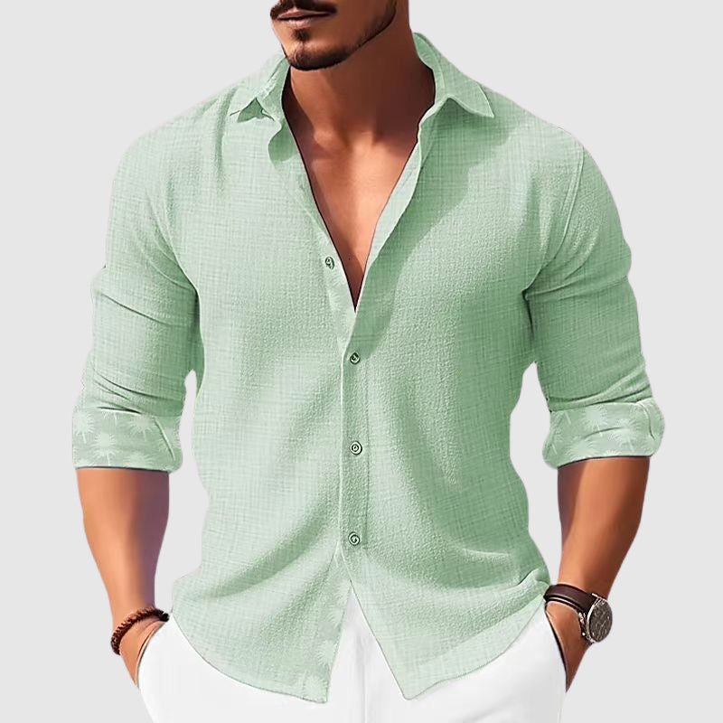 Theodore Willow Adriatic Casual Shirt Ash & Harbor